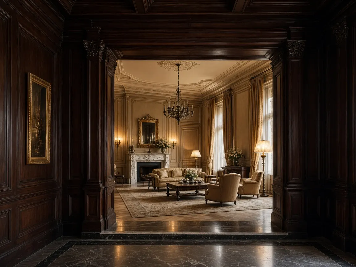 Suite Noble con boiserie y living ceremonial
